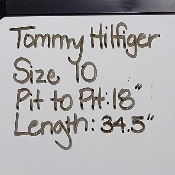 NWT Tommy Hilfiger Elegant Red Long Sleeve Dress SIZE 10  #698 - Picture 7 of 7